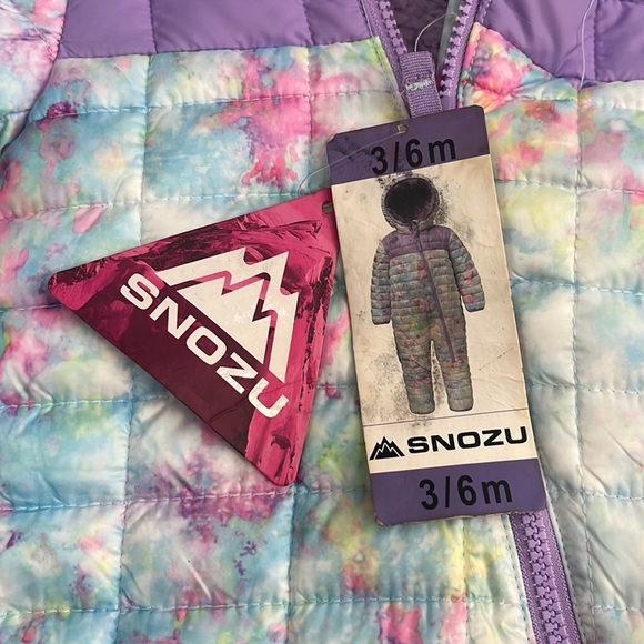 NWT Snozu Baby’s Snow Suit Size 3/6M - Picture 5 of 7